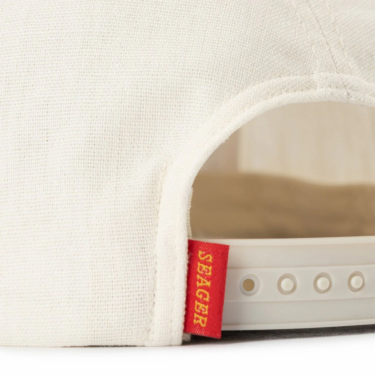 SEAGER X COORS BANQUET BRAND HEMP SNAPBACK CREAM/BLACK - Image 4