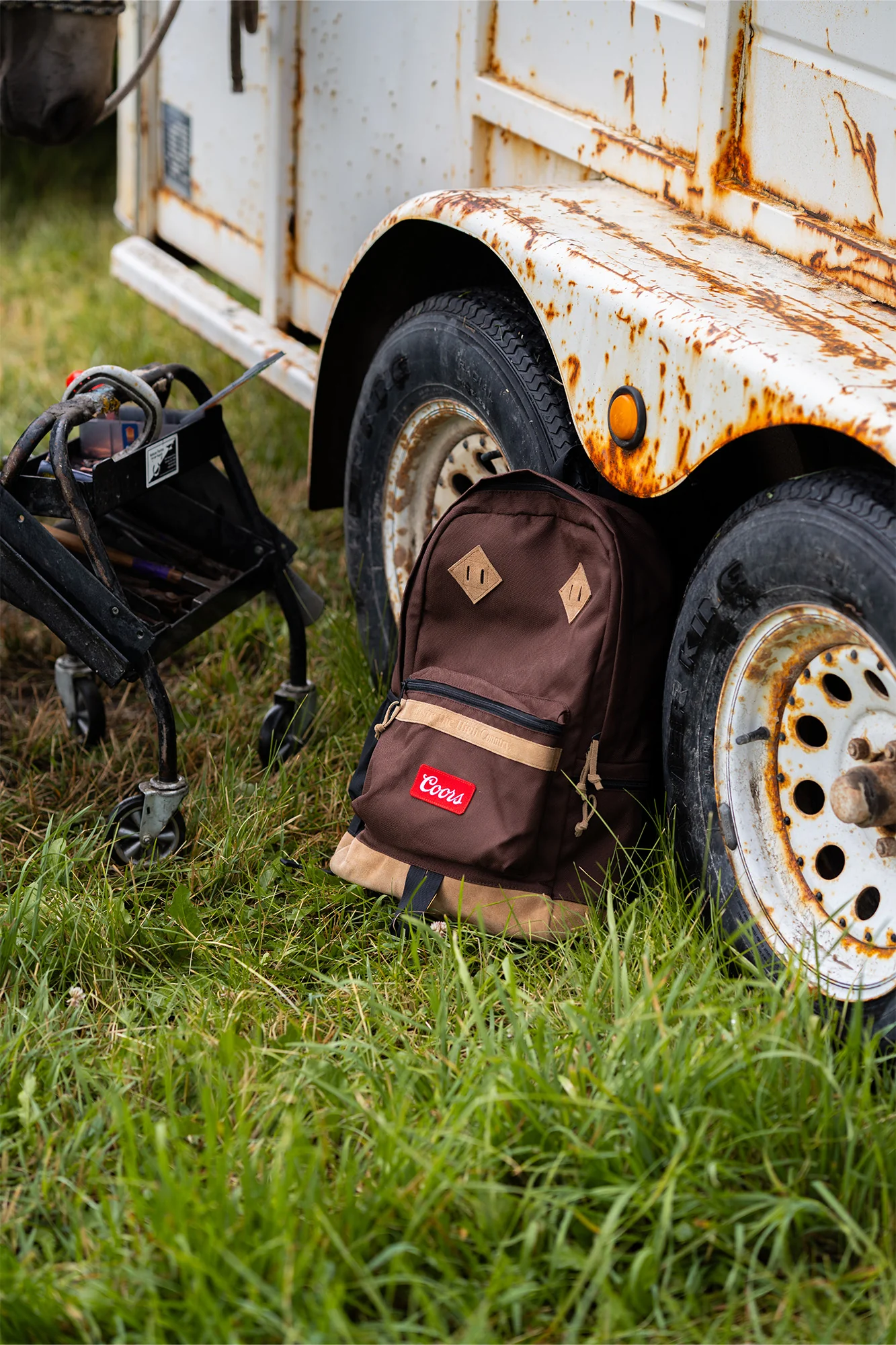 Seager x Coors Banquet Hickory Wind Backpack Brown - Image 9