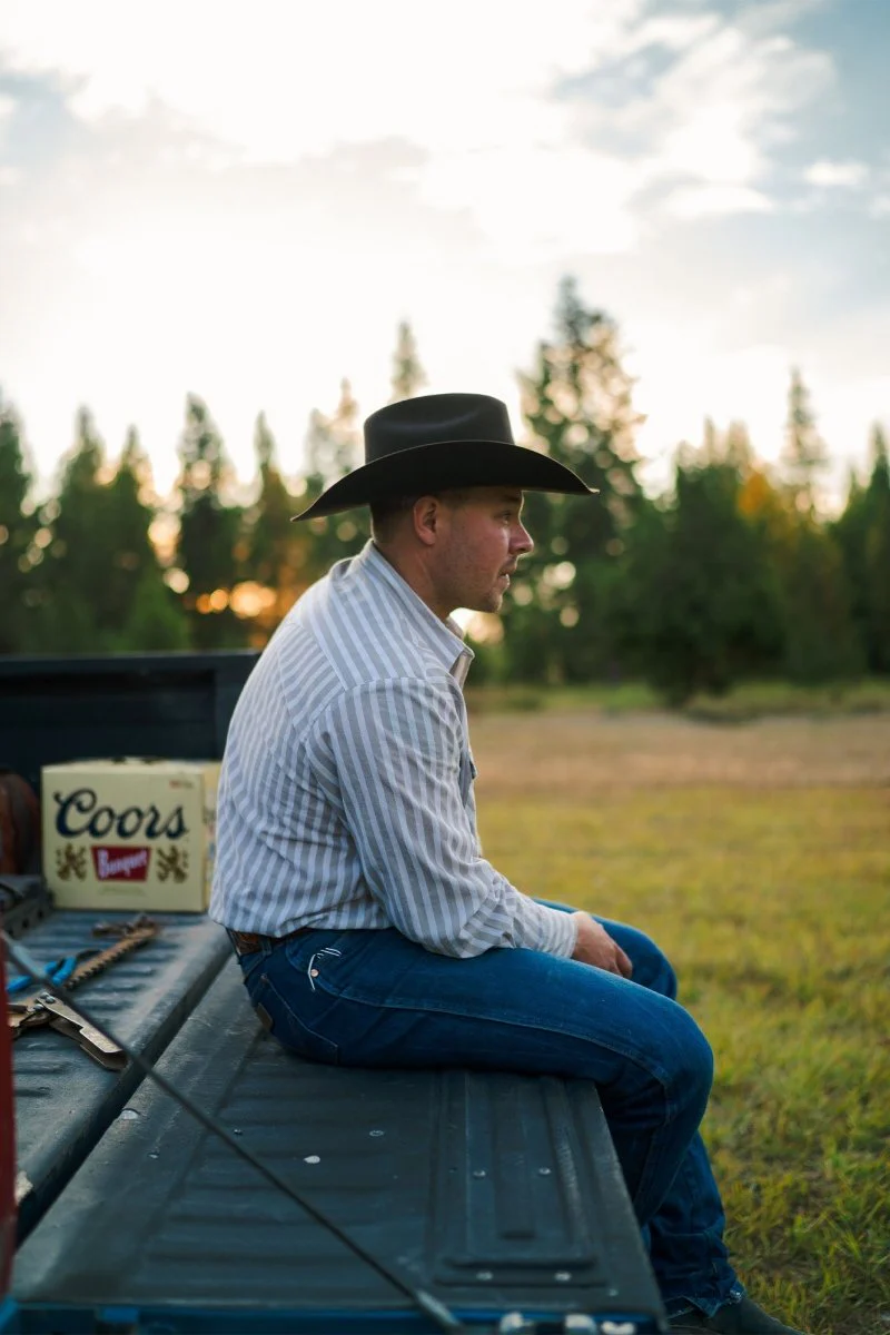 Seager x Coors Banquet Longhorn 4X Hat Black - Image 12