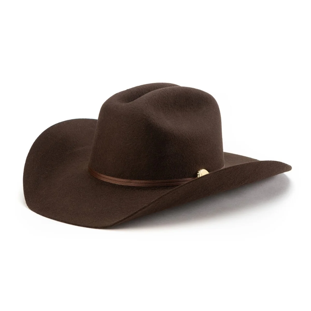 Seager x Coors Banquet Longhorn 4X Hat Chocolate - Image 3