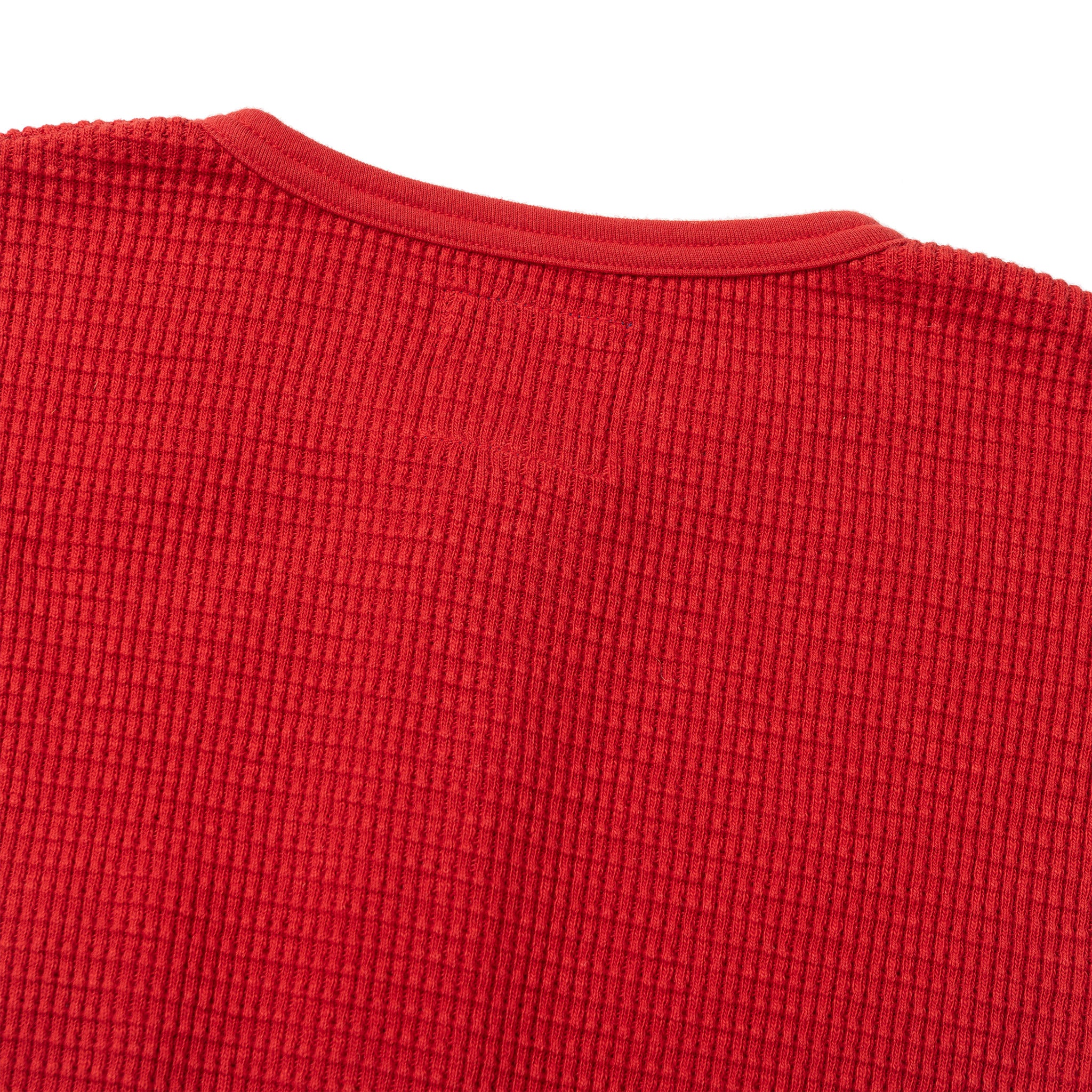 Seager x Coors Banquet Sawpit Henley LS Thermal Red - Image 4