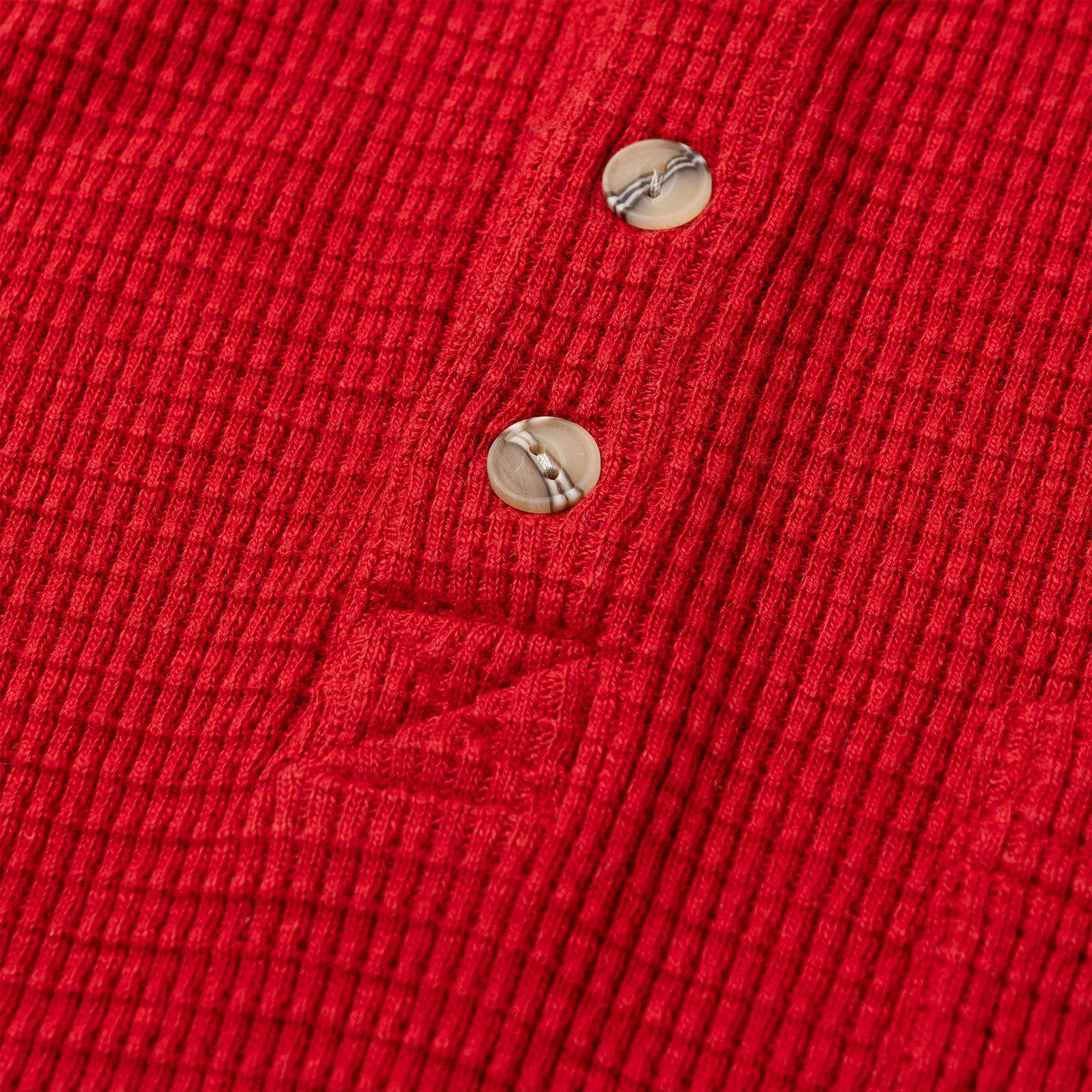 Seager x Coors Banquet Sawpit Henley LS Thermal Red - Image 5