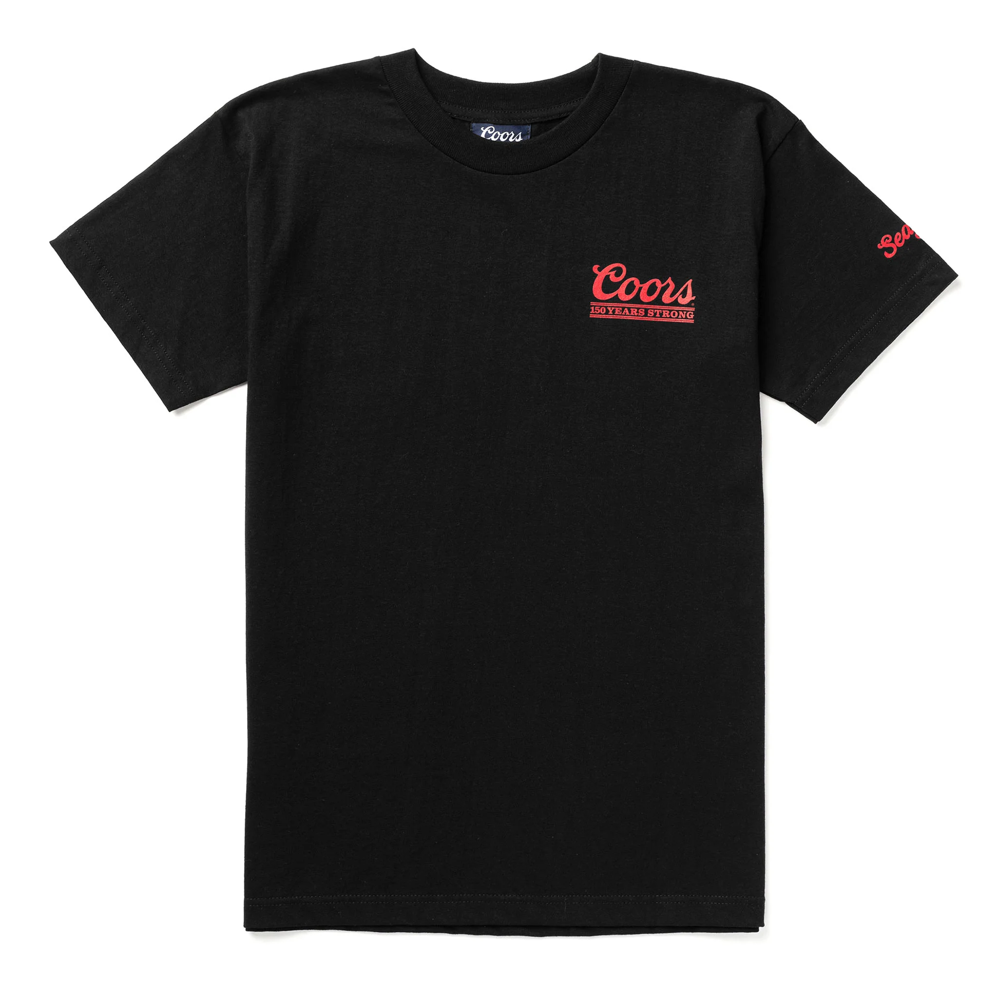 SEAGER X COORS BANQUET TASTE THE HIGH COUNTRY TEE BLACK - Image 2