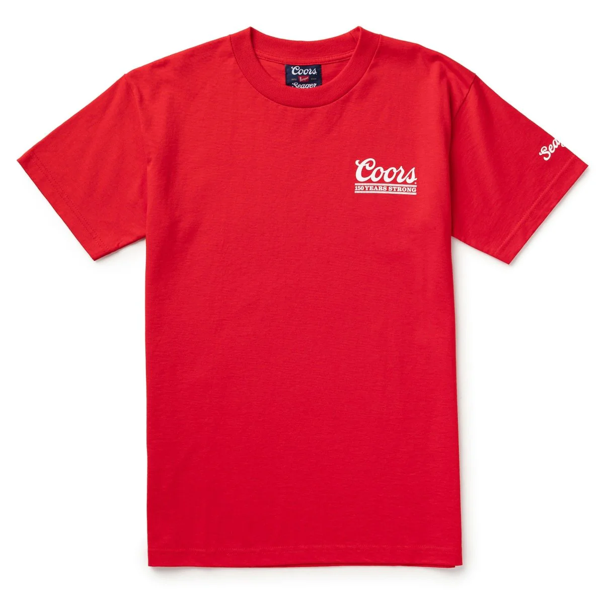 SEAGER X COORS BANQUET TASTE THE HIGH COUNTRY TEE RED - Image 2