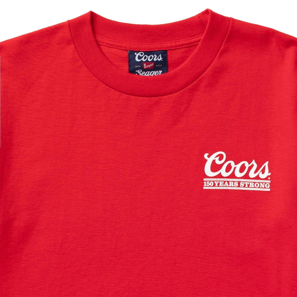 SEAGER X COORS BANQUET TASTE THE HIGH COUNTRY TEE RED - Image 4