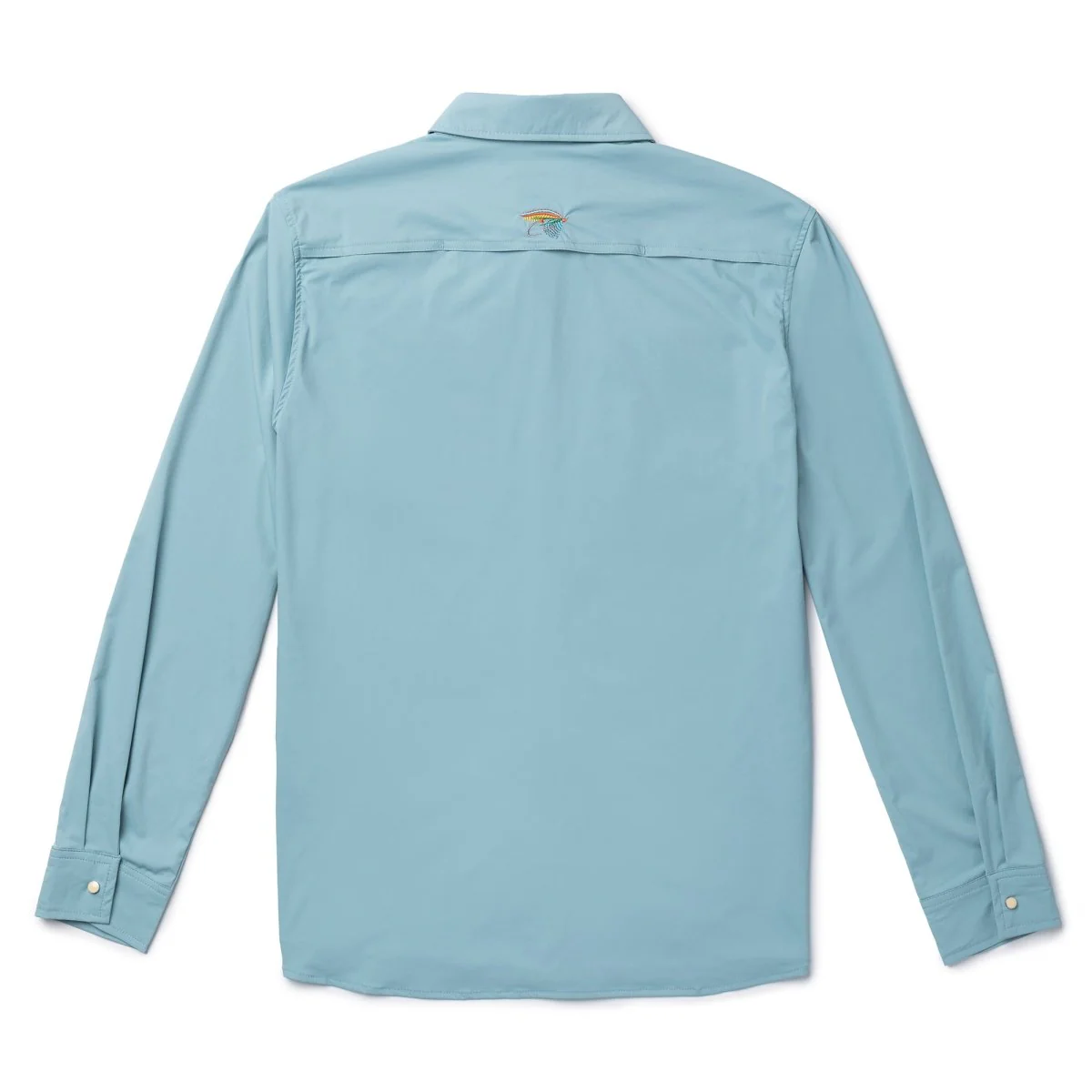 Seager x Flylords El Pescador L/S Shirt Teal - Image 2