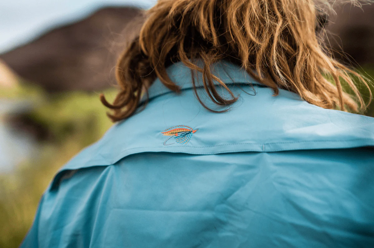 Seager x Flylords El Pescador L/S Shirt Teal - Image 9