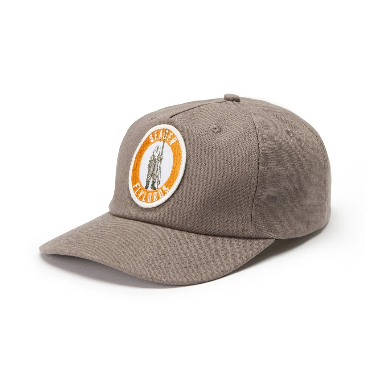 Seager x Flylords Wader Hemp Snapback Stone Grey