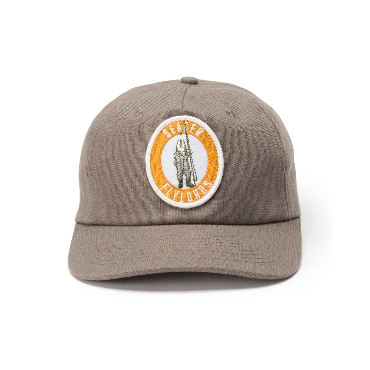 Seager x Flylords Wader Hemp Snapback Stone Grey - Image 2