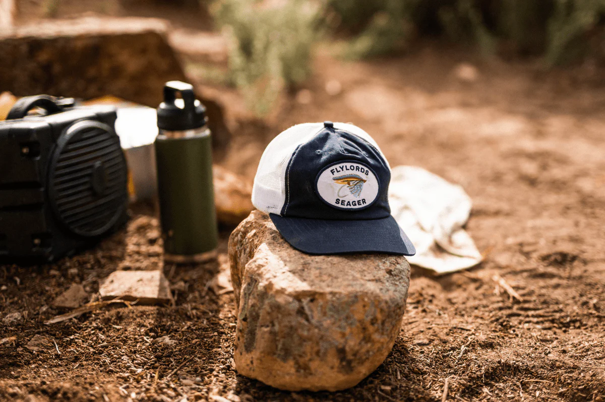 Seager x Flylords Mesh Snapback Navy - Image 6
