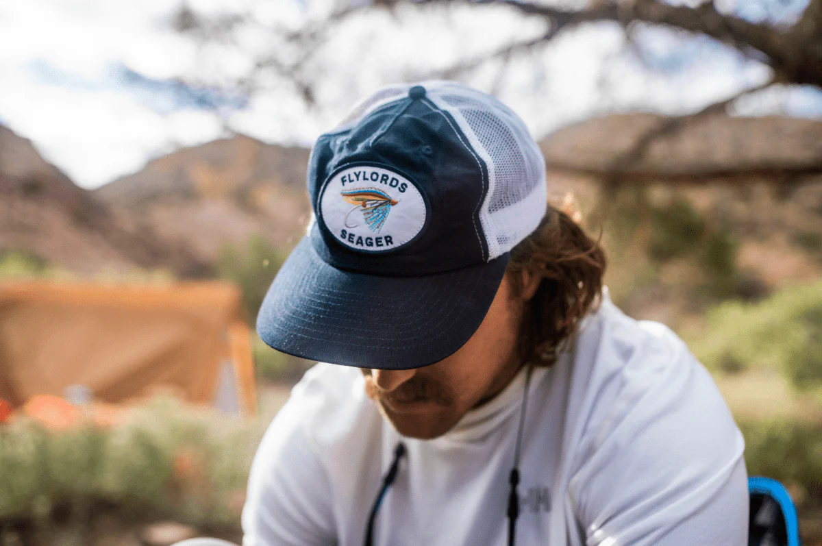 Seager x Flylords Mesh Snapback Navy - Image 7