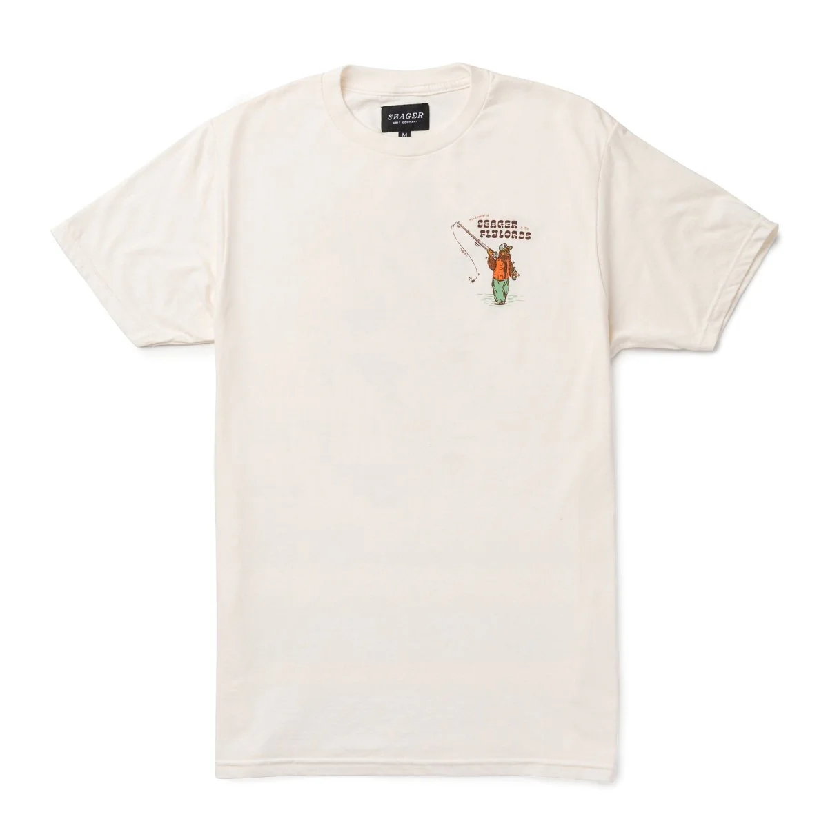 Seager x Flylords Legend Fly Tee Cream - Image 2