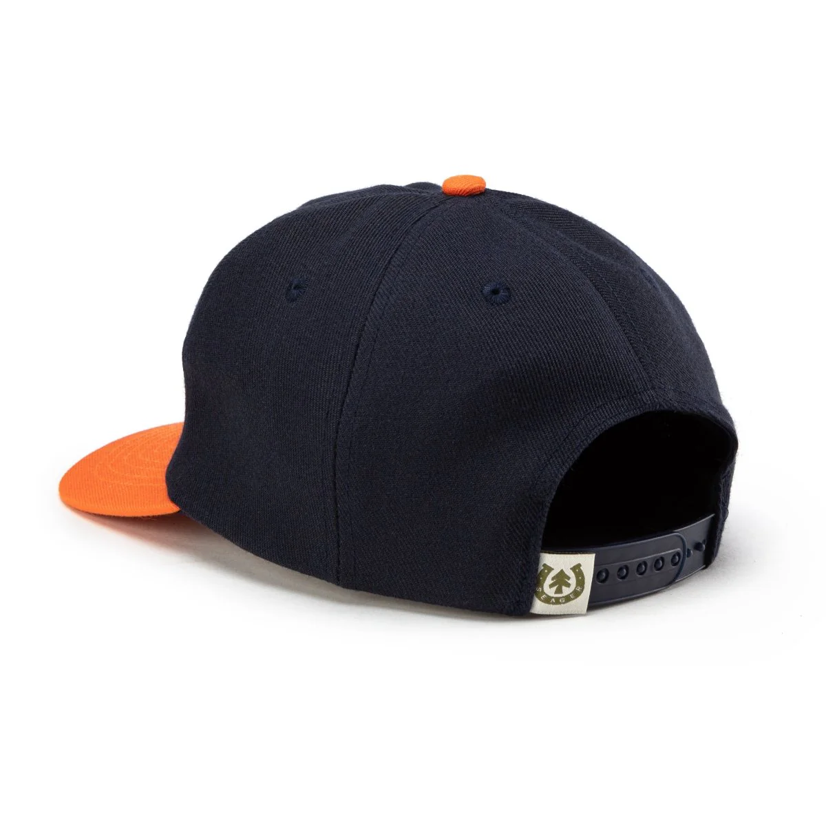 Seager x Huckberry Buckle Hat Blue/Orange - Image 3