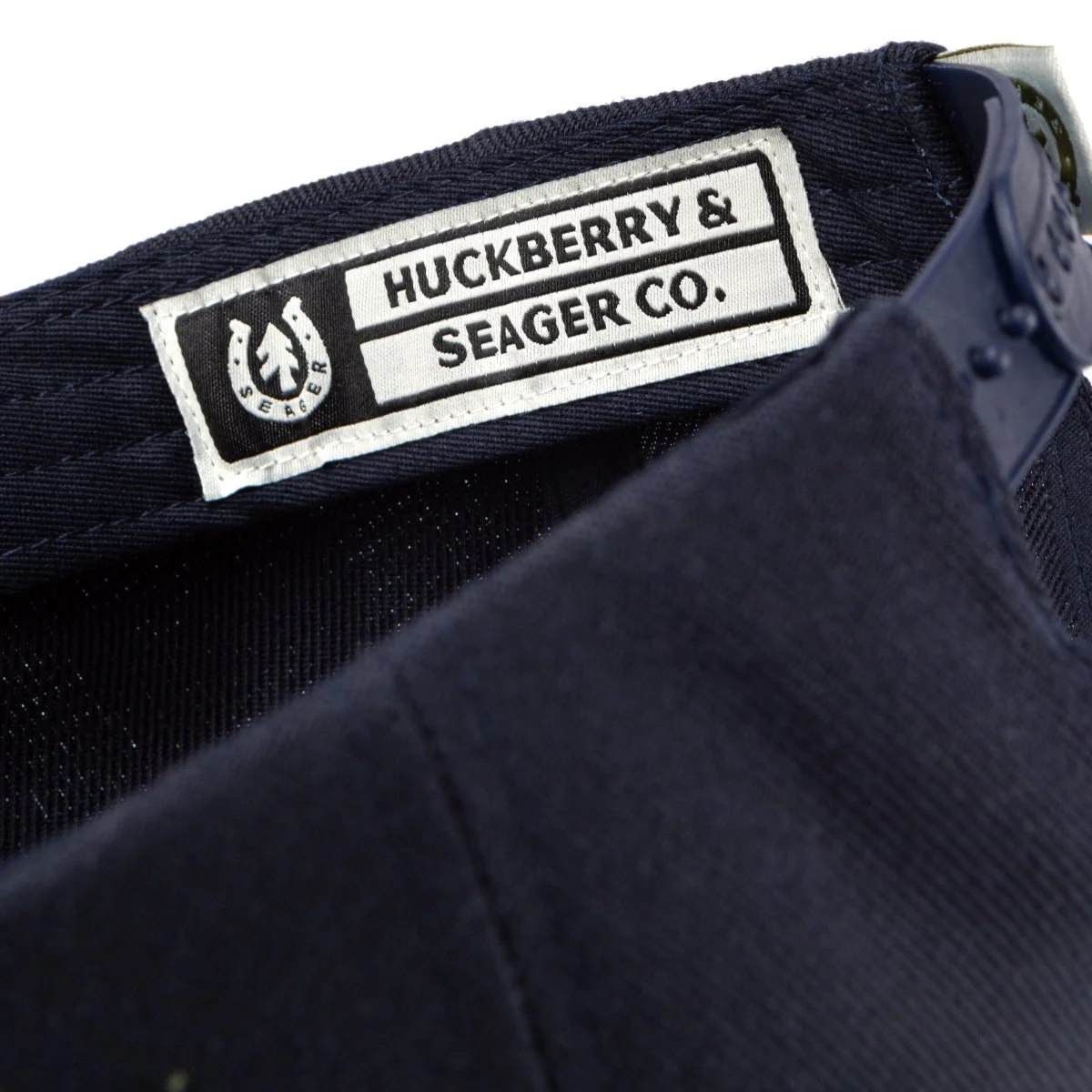 Seager x Huckberry Buckle Hat Blue/Orange - Image 5