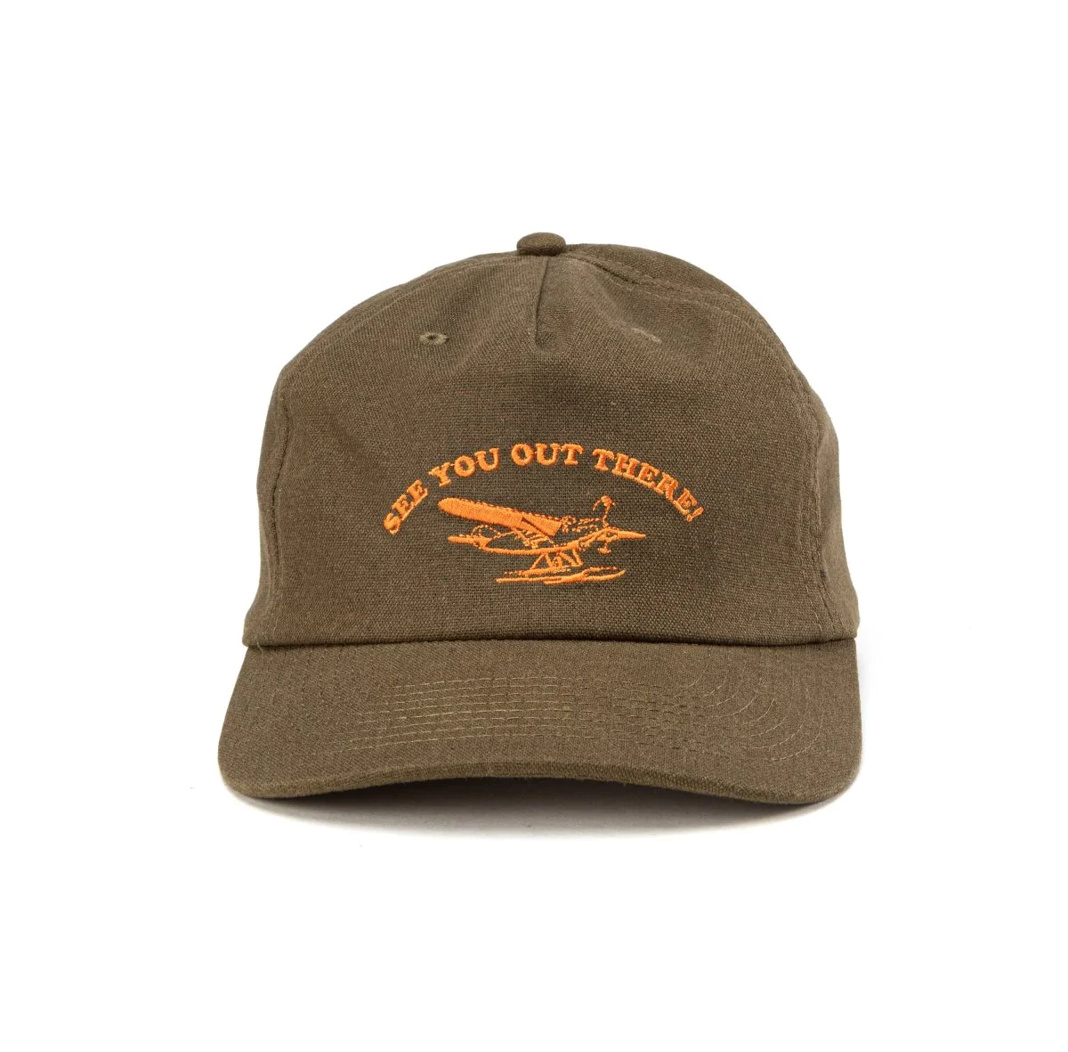 Seager x Huckberry Seaplane Hat Army Green - Image 2