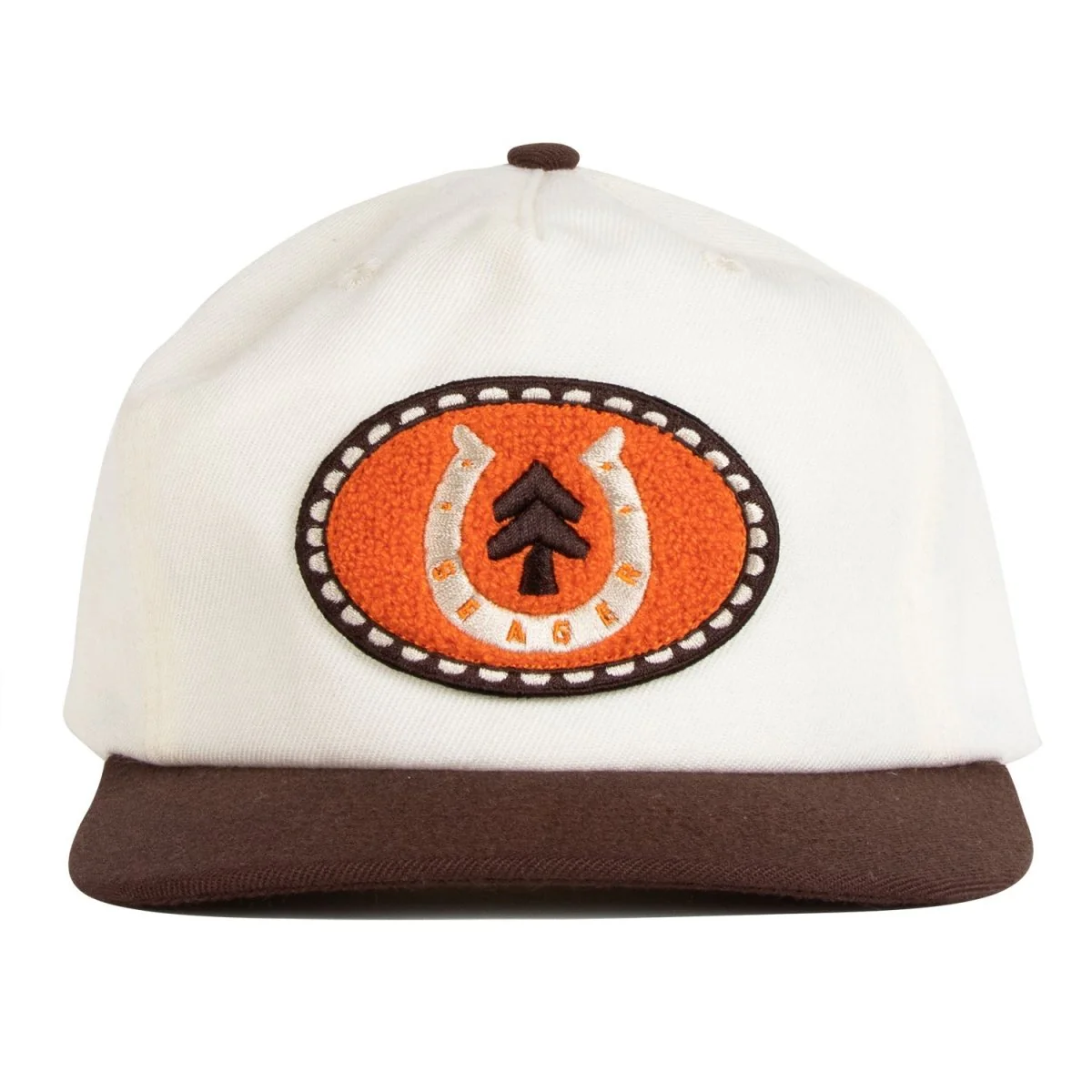 Seager x Huckberry Buckle Hat Cream/Brown