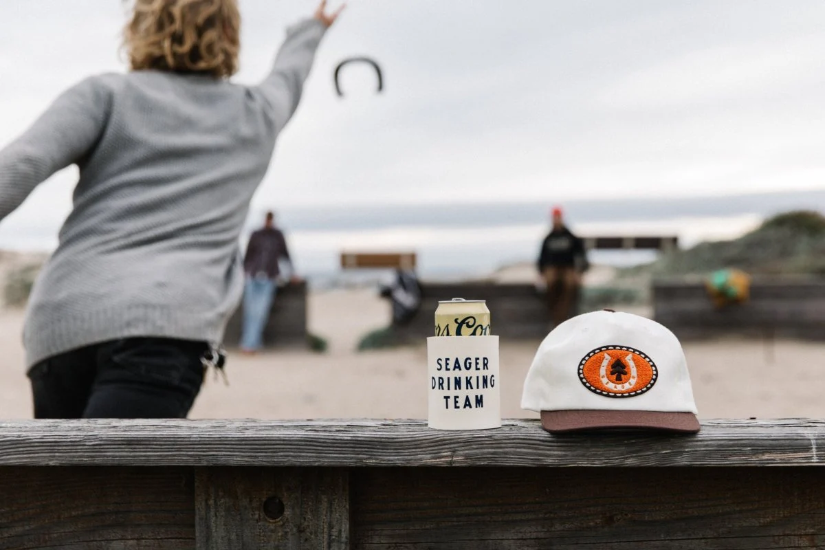 Seager x Huckberry Buckle Hat Cream/Brown - Image 4