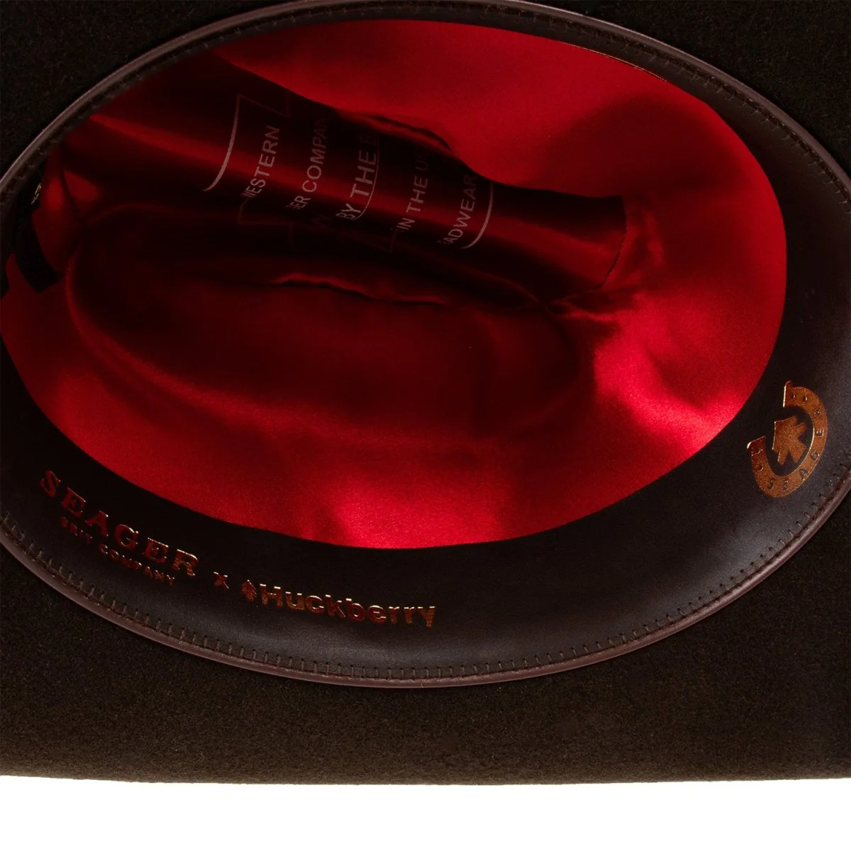 Seager x Huckberry Longhorn 4X Hat Chocolate - Image 6
