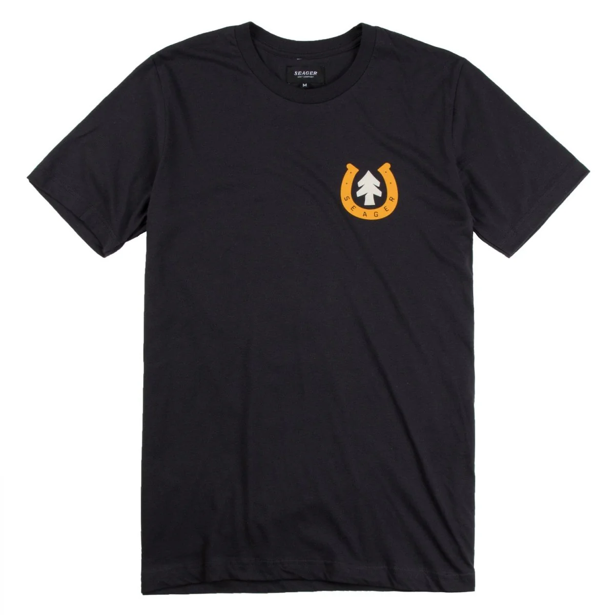 Seager x Huckberry Map Tee Charcoal - Image 2