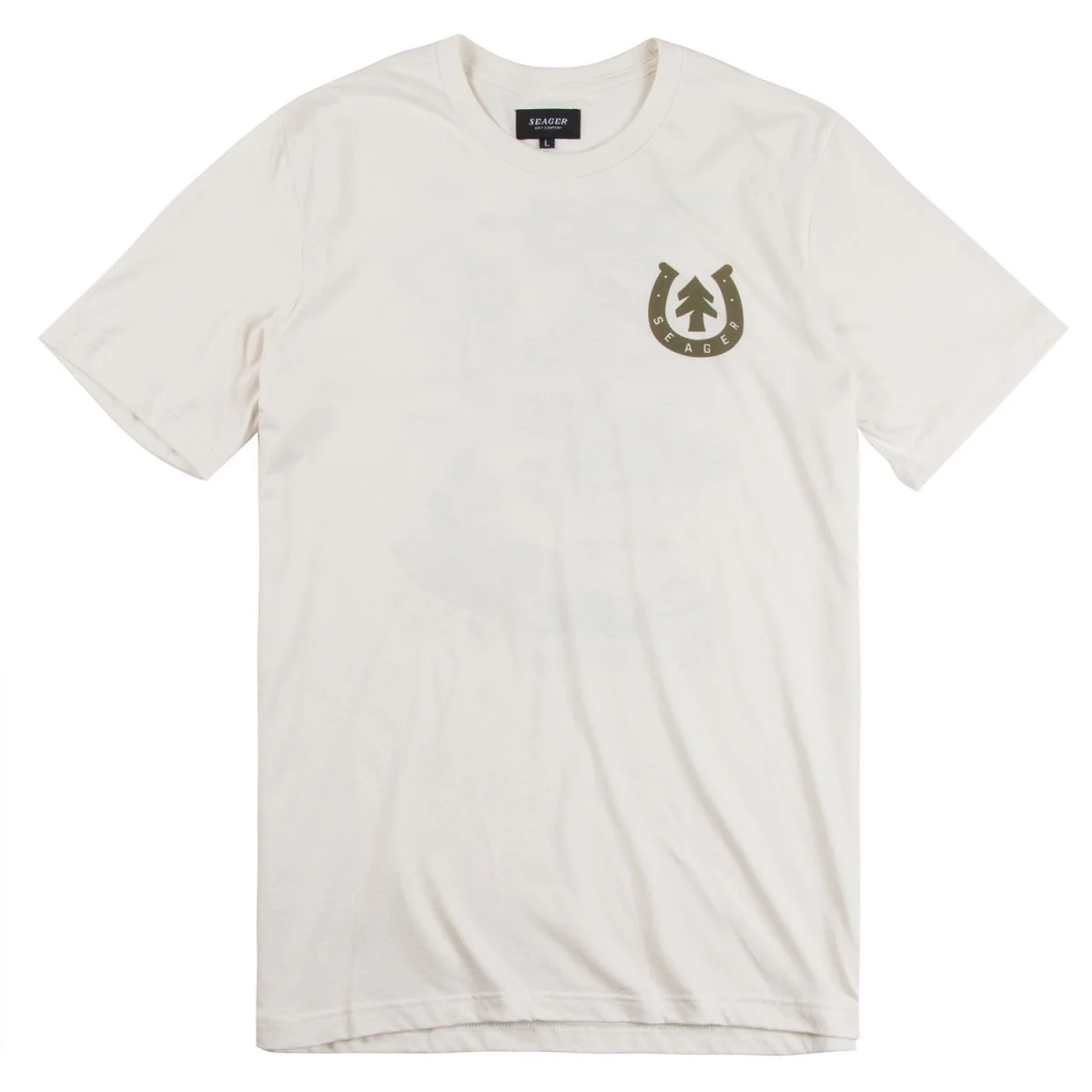 Seager x Huckberry Map Tee Vintage White - Image 2