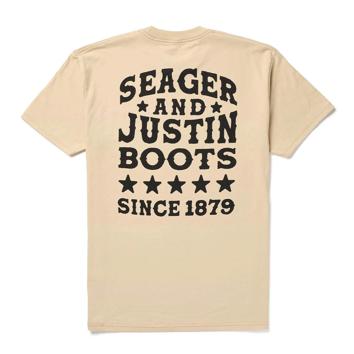 Seager x Justin Boots Legacy Tee Sand