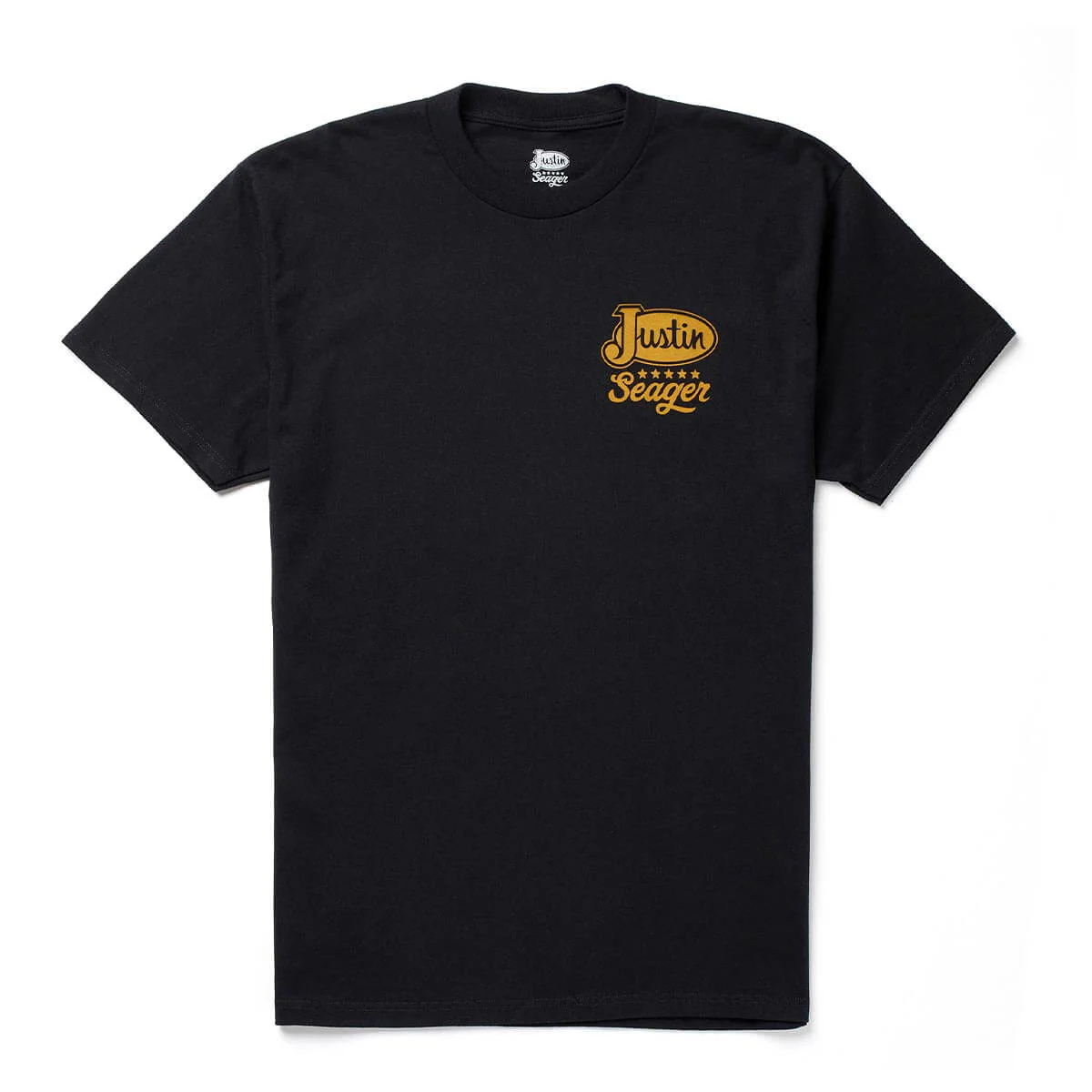 Seager x Justin Boots Tee Black - Image 2