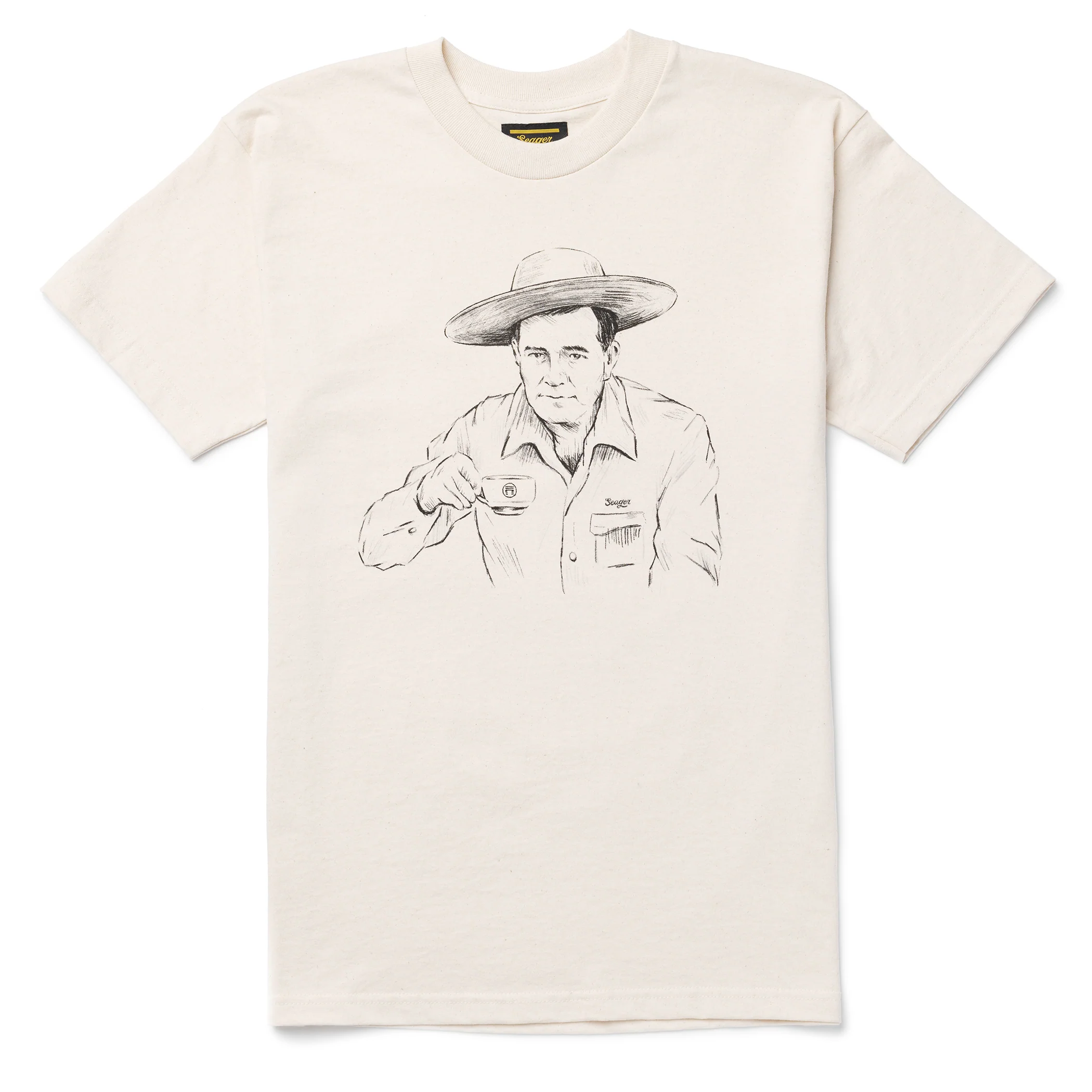 Seager x Matuse Author Tee Natural
