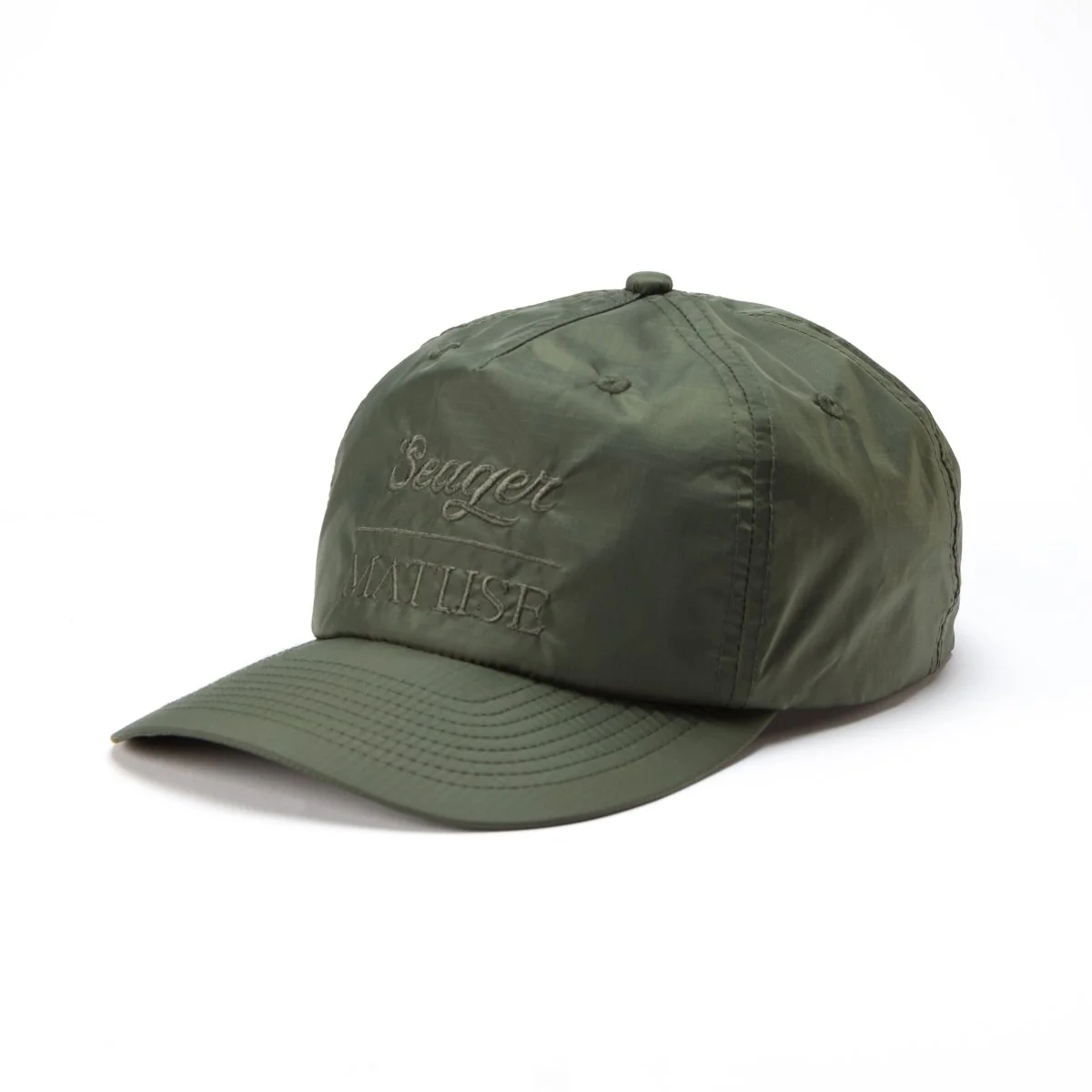 Seager x Matuse Ripstop Snapback Green