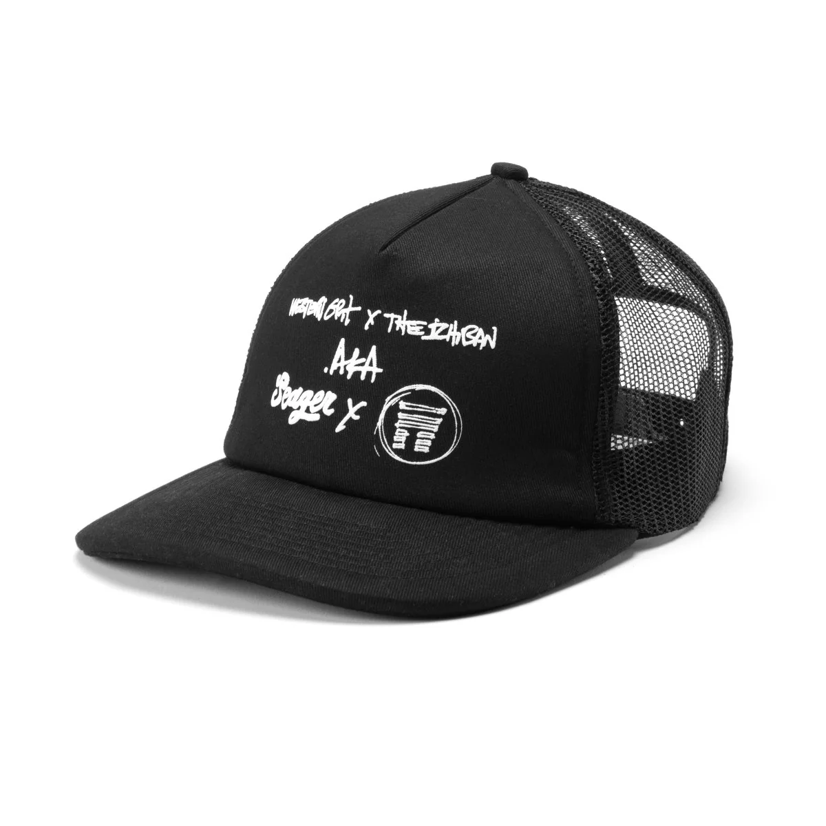 Seager x Matuse Sketchbook Snapback Black