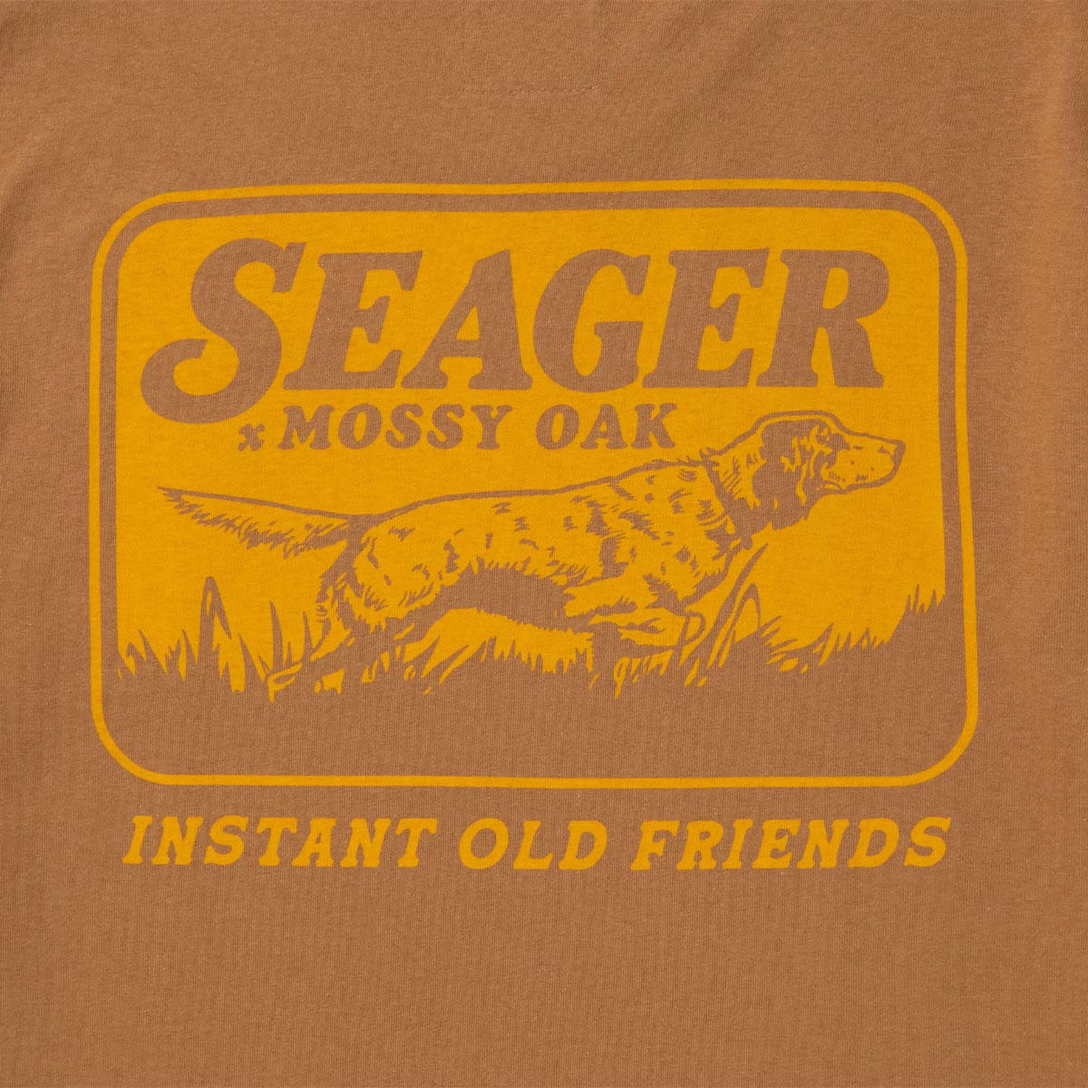 Seager x Mossy Oak Bird Dog Tee Brown - Image 4