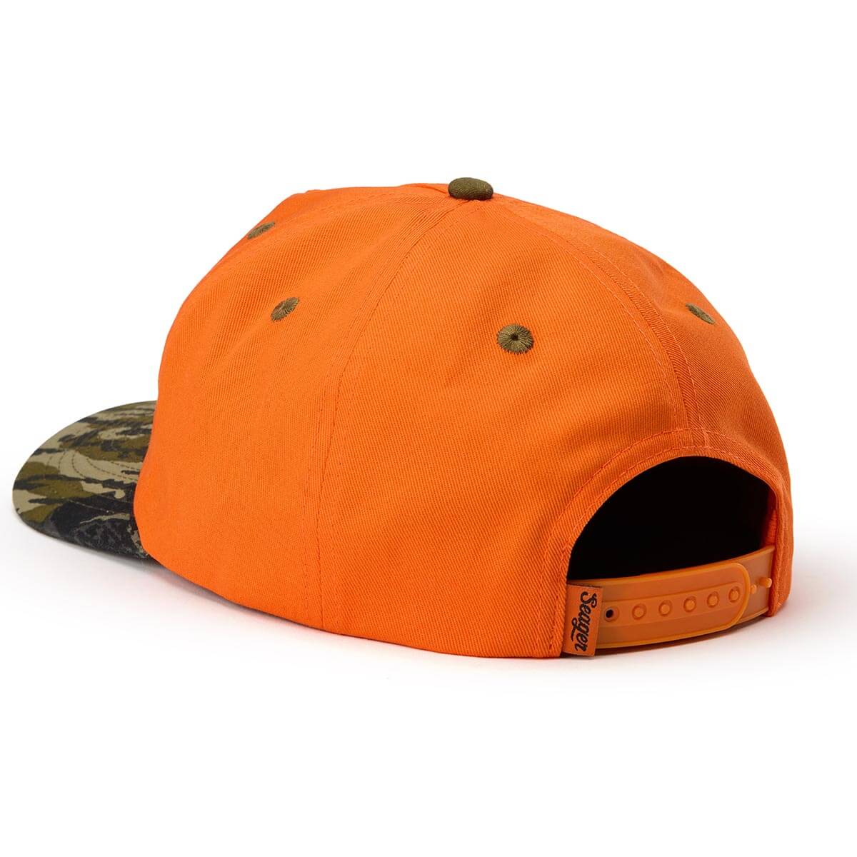 Seager x Mossy Oak I.O.F. Snapback Orange/Camo - Image 3