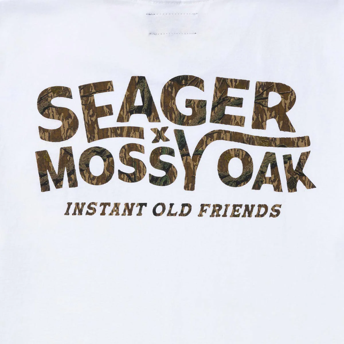 Seager x Mossy Oak I.O.F. Tee White - Image 3
