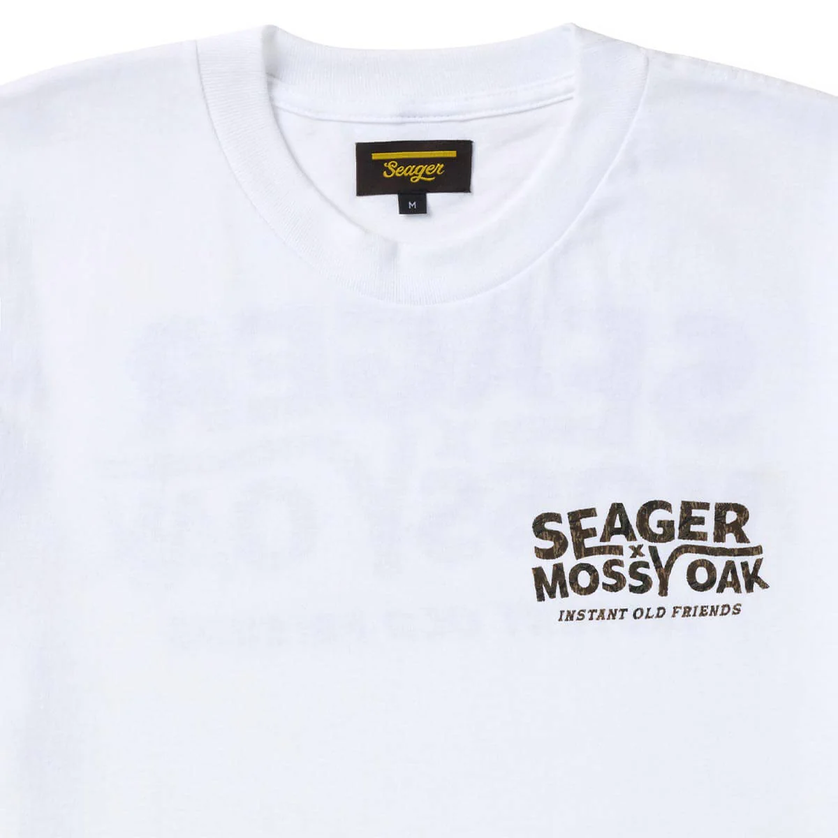 Seager x Mossy Oak I.O.F. Tee White - Image 4