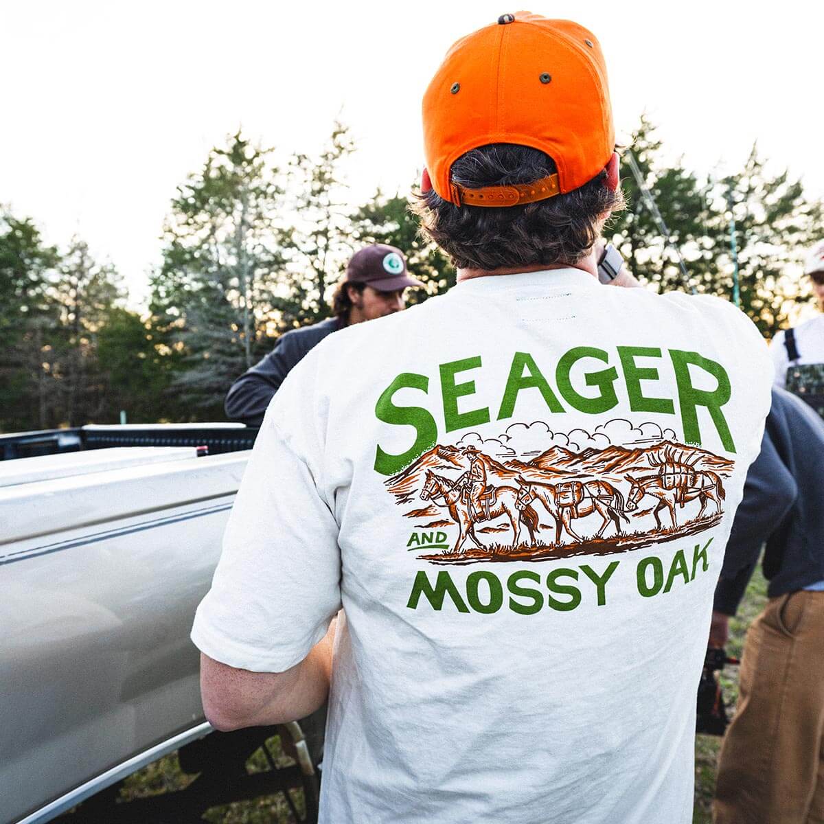 Seager x Mossy Oak Pack Out Tee Vintage White - Image 3