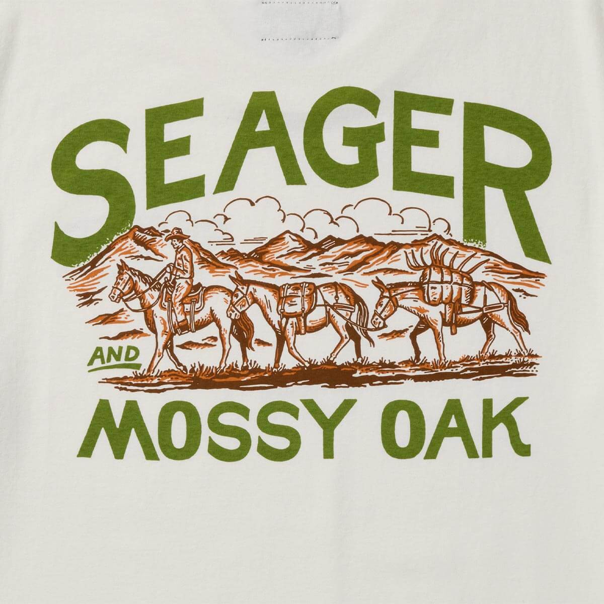 Seager x Mossy Oak Pack Out Tee Vintage White - Image 4