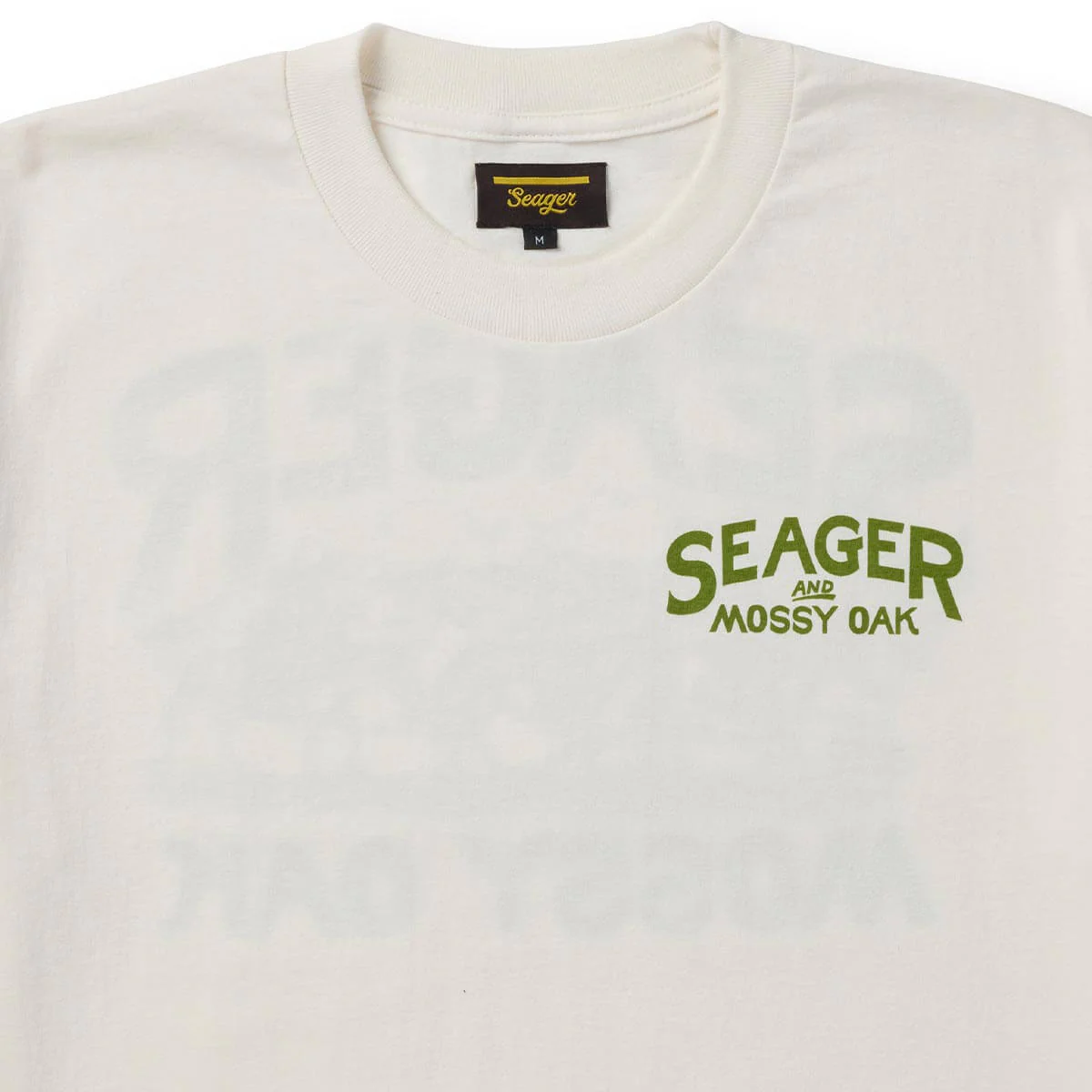 Seager x Mossy Oak Pack Out Tee Vintage White - Image 5