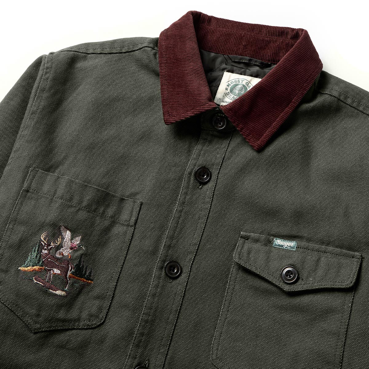 Seager x Mossy Oak Roosevelt Workshirt Darkwood - Image 4