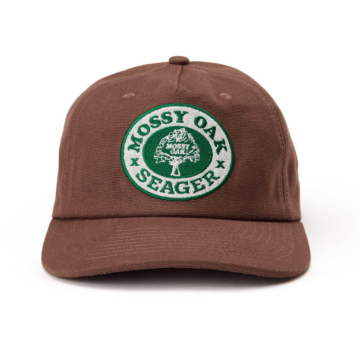 Seager x Mossy Oak Snapback Brown - Image 2