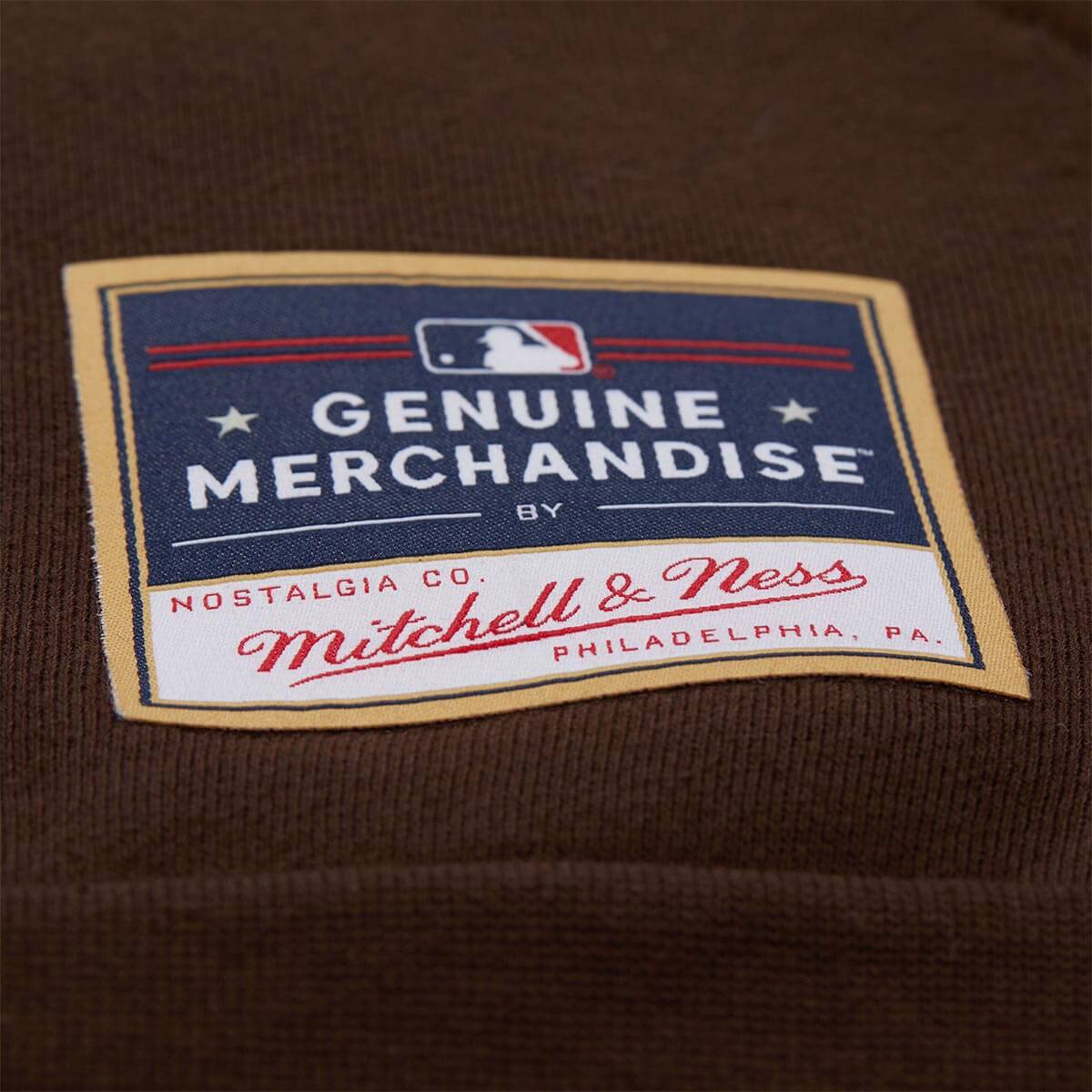 Seager x Padres Logo Hoodie Brown - Image 4