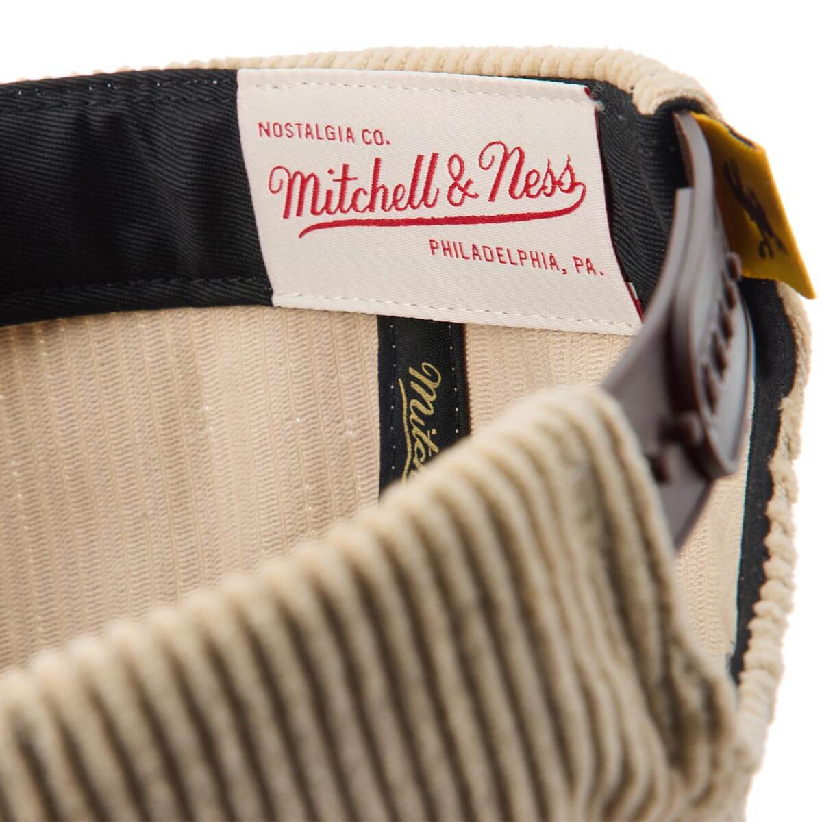Seager x Padres Origins Corduroy Snapback Cream/Brown - Image 5