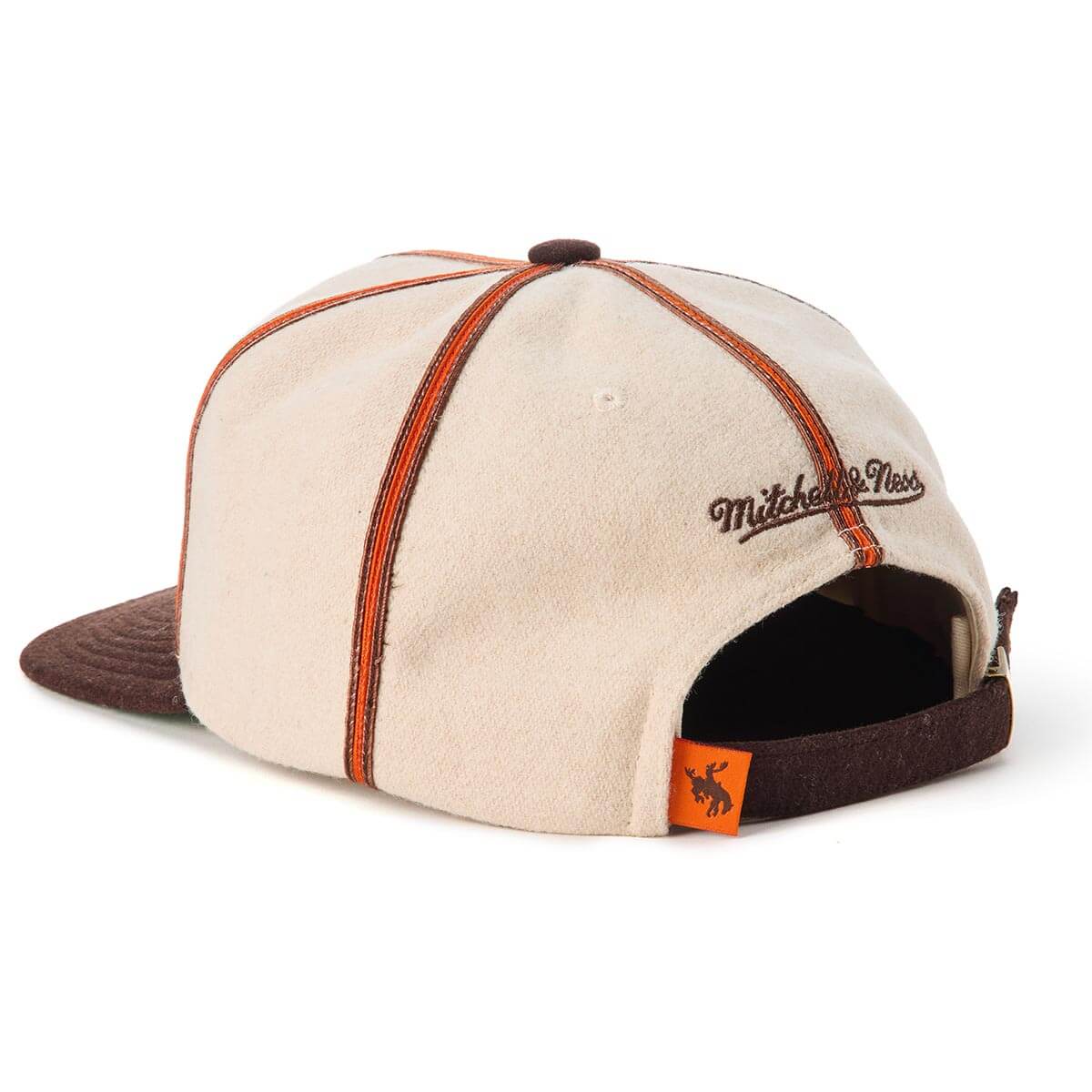 Seager x Padres Vintage Melton Strapback Cream/Brown - Image 3