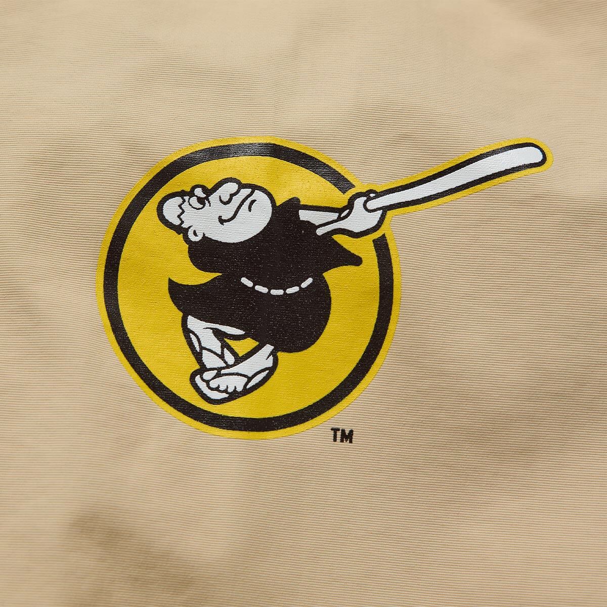Seager x Padres Win the West Coaches Hoodie Khaki - Image 8