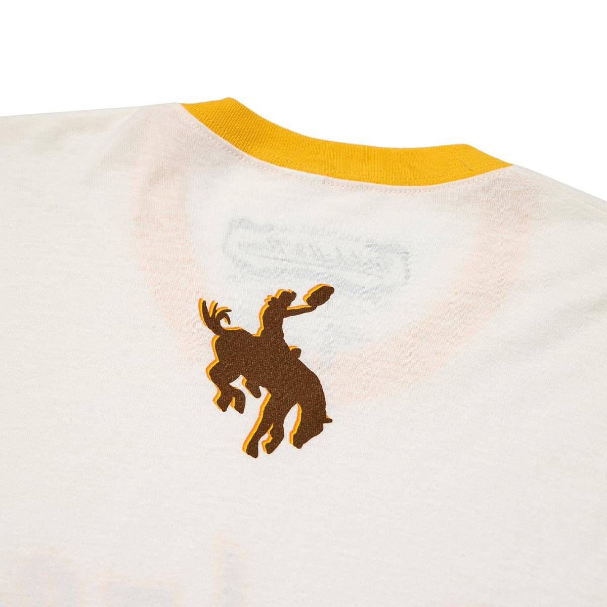 Seager x Padres Win the West Ringer Tee Vintage White - Image 5