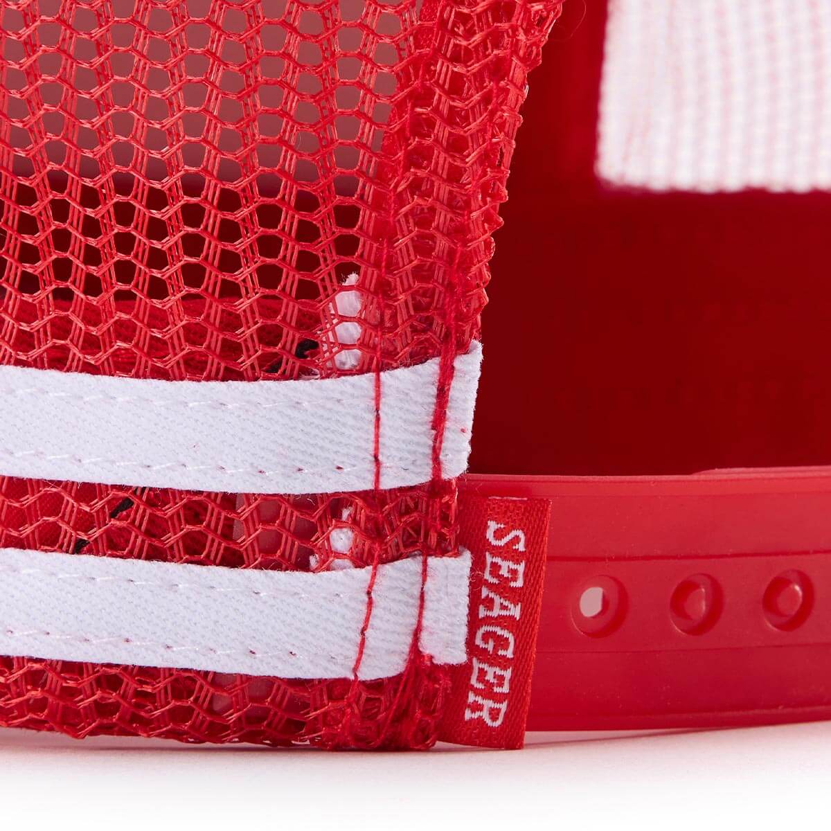Seager x Shaboozey Bootcut Boys Snapback Red - Image 4