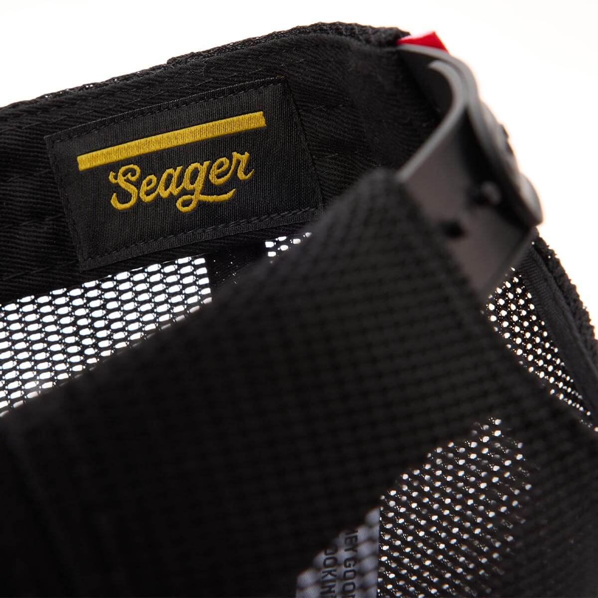 Seager x Waylon Jennings Eagle Snapback Black - Image 5