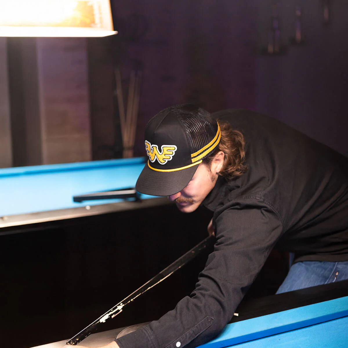 Seager x Waylon Jennings Flying W Snapback Black - Image 2