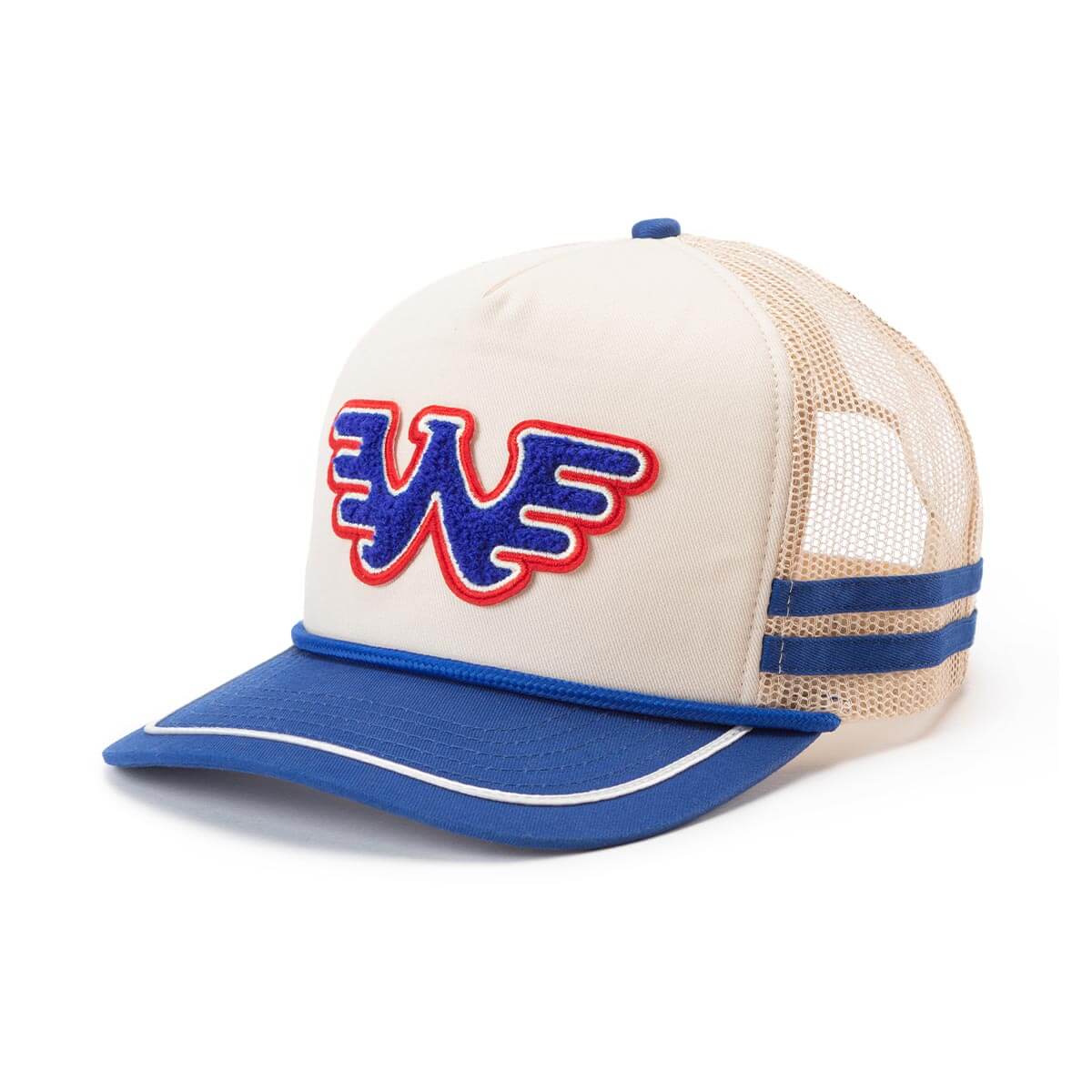 Seager x Waylon Jennings Flying W Snapback Blue/Cream
