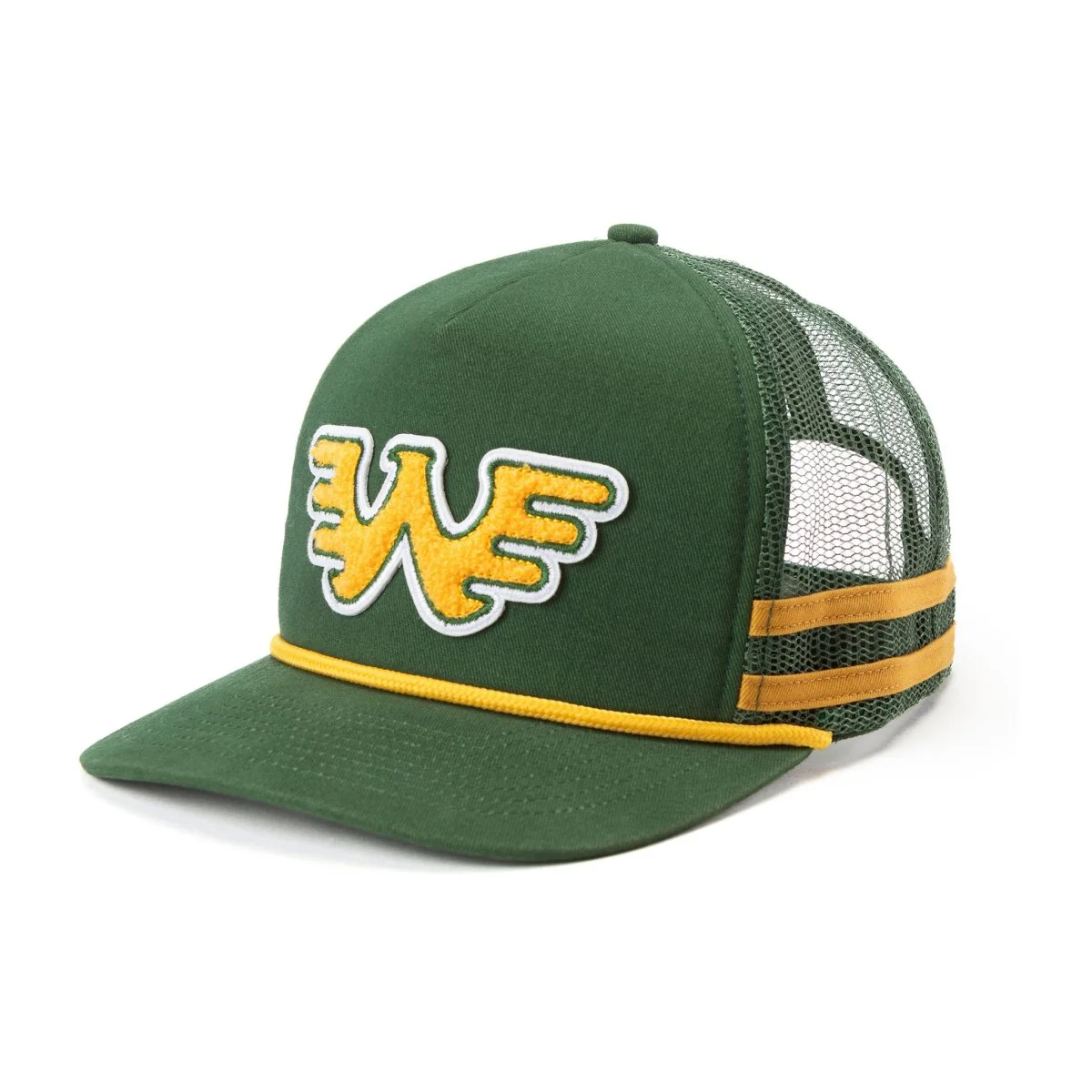 Seager x Waylon Jennings Flying W Snapback Green