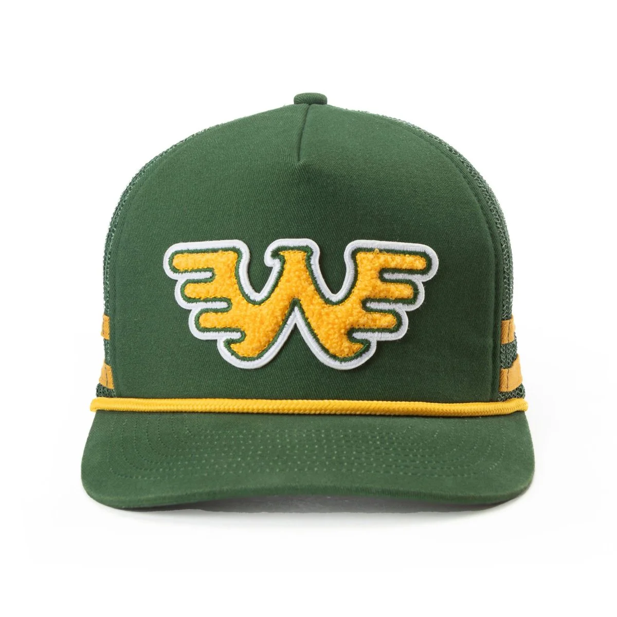 Seager x Waylon Jennings Flying W Snapback Green - Image 2