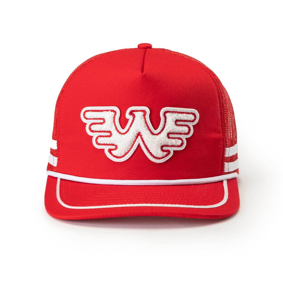 Seager x Waylon Jennings Flying W Snapback Red - Image 3